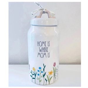 NEW Rae Dunn Home Is Where Mom Is Canister Kitchen Home Decor